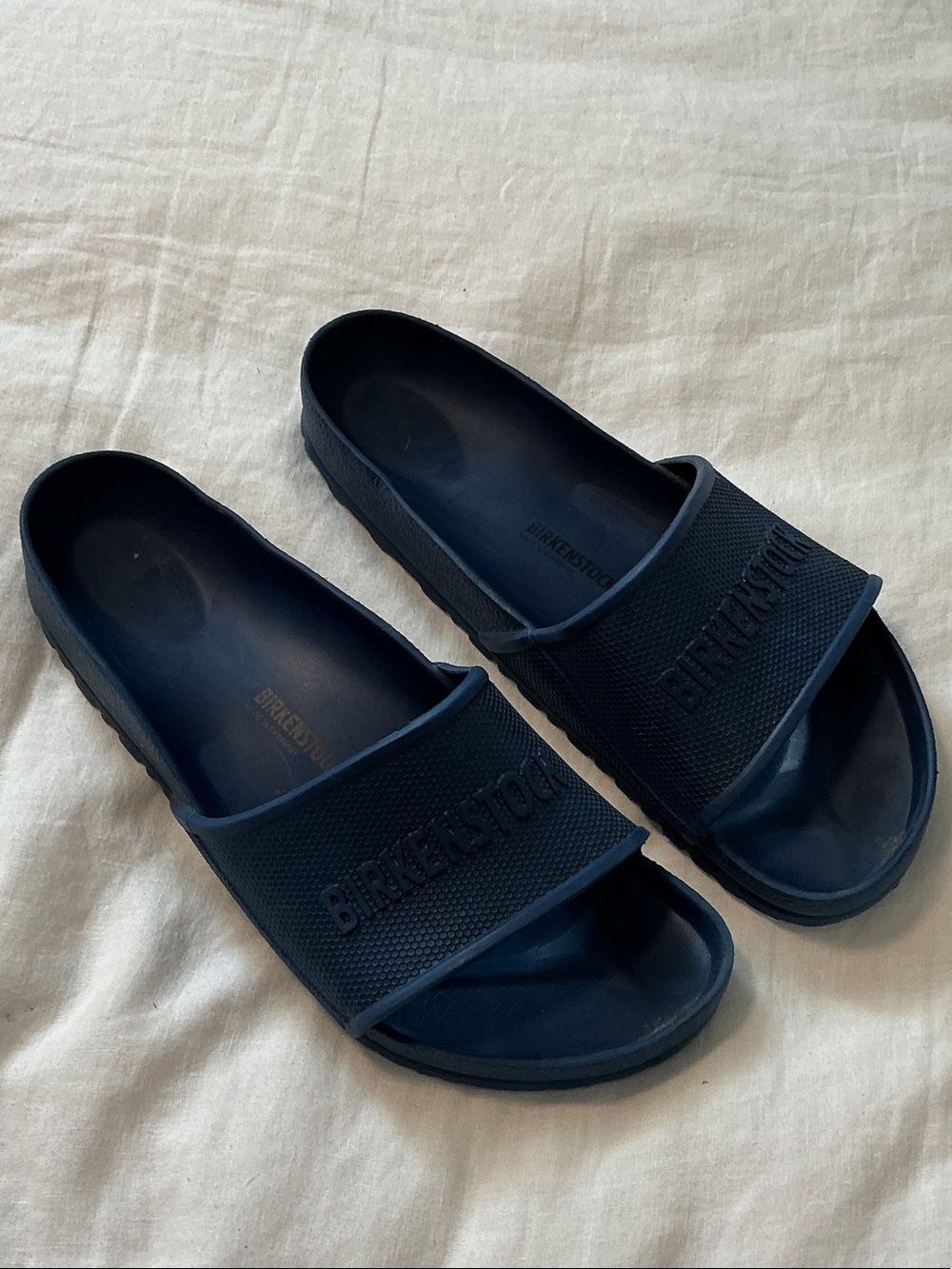 Birkenstock Men’s blue EVA Slide Sandals size 43